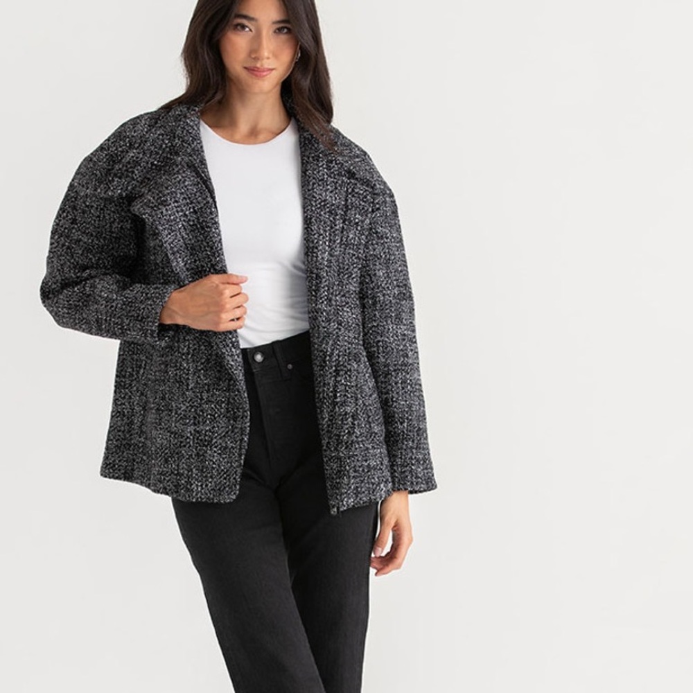 Addition Elle tweed blazer jacket NWOT - Picture 9 of 9